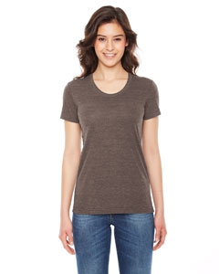 American Apparel TR301 Ladies&#39; Triblend Short-Sleeve Track T-Shirt