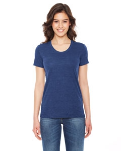 American Apparel TR301 Ladies&#39; Triblend Short-Sleeve Track T-Shirt