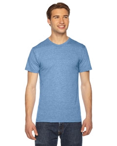 American Apparel TR401 Unisex Triblend Short-Sleeve Track T-Shirt