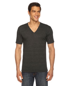 American Apparel TR461 Unisex Triblend Short-Sleeve V-Neck T-shirt