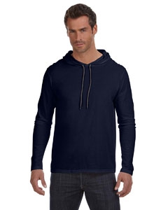 Anvil 987AN Lightweight Long-Sleeve Hooded T-Shirt