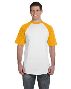 Augusta Sportswear 423 50/50 Short-Sleeve Raglan T-Shirt