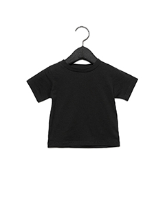 Bella + Canvas 3001B Infant Jersey Short Sleeve T-Shirt - BLACK