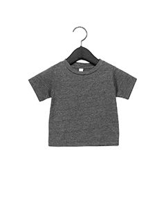 Bella + Canvas 3001B Infant Jersey Short Sleeve T-Shirt - DARK GRY HTHR