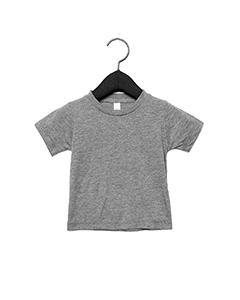 Bella + Canvas 3413B Infant Triblend Short Sleeve T-Shirt - GREY TRIBLEND