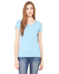 Bella + Canvas B6005 Ladies&#39; Jersey Short-Sleeve V-Neck T-Shirt
