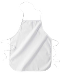 Big Accessories APR54 24&Prime; Apron Without Pockets