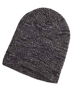 Big Accessories BA524 Ribbed Marled Beanie