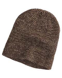 Big Accessories BA524 Ribbed Marled Beanie