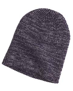 Big Accessories BA524 Ribbed Marled Beanie