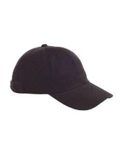 Big Accessories BX001 6-Panel Brushed Twill Unstructured Cap