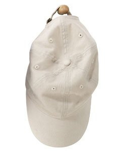 Big Accessories BX001 6-Panel Brushed Twill Unstructured Cap