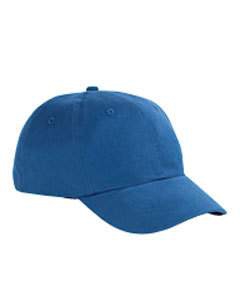 Big Accessories BX002 6-Panel Brushed Twill Structured Cap