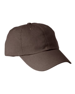 Big Accessories BX005 6-Panel Washed Twill Low-Profile Cap