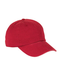 Big Accessories BX005 6-Panel Washed Twill Low-Profile Cap