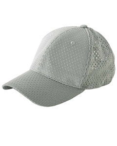 Big Accessories BX017 6-Panel Structured Mesh Baseball Cap