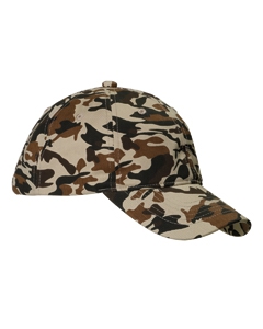 Big Accessories BX018 Unstructured Camo Hat