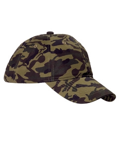 Big Accessories BX018 Unstructured Camo Hat