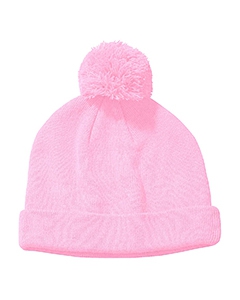 Big Accessories BX028 Knit Pom Beanie