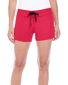 Burnside B5371 Ladies&#39; Dobby Stretch Board Short