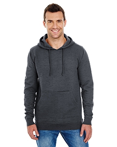 Burnside B8609 Men&#39;s Injected Slub Yarn-Dyed Fleece Hoodie