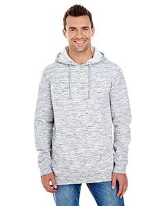 Burnside B8609 Men&#39;s Injected Slub Yarn-Dyed Fleece Hoodie