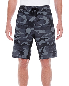 Burnside B9371 Men&#39;s Dobby Stretch Board Short