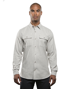 Burnside BU8200 Men&#39;s Solid Flannel Shirt