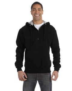 Champion S185 for Team 365 Cotton Max 9.7 oz. Quarter-Zip Hood