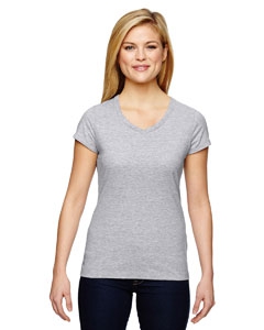 Champion T050 for Team 365 Vapor&#174; Ladies&#39; Cotton Short-Sleeve V-Neck