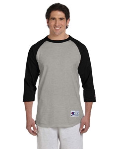 Champion T1397 5.2 oz. Raglan Baseball T-Shirt