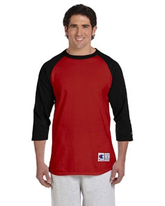 Champion T1397 5.2 oz. Raglan Baseball T-Shirt