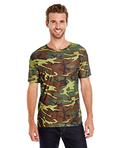 Code Five 3983 Men&#39;s Performance Camo T-Shirt