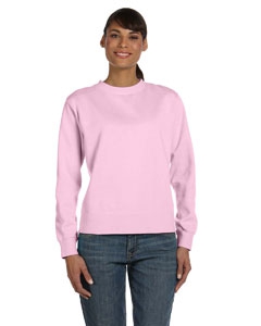 Comfort Colors C1596 Ladies&#39; 10 oz. Garment-Dyed Wide-Band Fleece Crew