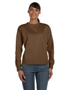 Comfort Colors C1596 Ladies&#39; 10 oz. Garment-Dyed Wide-Band Fleece Crew