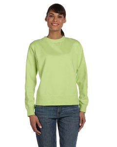 Comfort Colors C1596 Ladies&#39; 10 oz. Garment-Dyed Wide-Band Fleece Crew