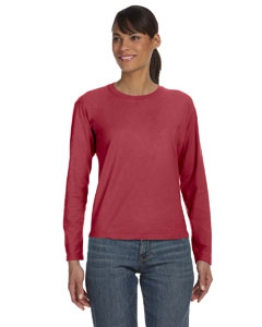 Comfort Colors C3014 Ladies&#39; Ringspun Garment-Dyed Long-Sleeve T-Shirt