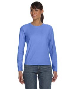 Comfort Colors C3014 Ladies&#39; Ringspun Garment-Dyed Long-Sleeve T-Shirt