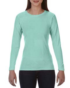 Comfort Colors C3014 Ladies&#39; Ringspun Garment-Dyed Long-Sleeve T-Shirt