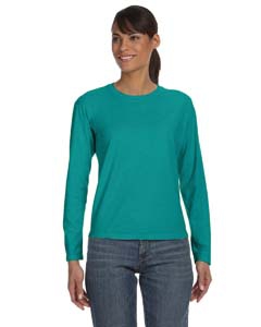 Comfort Colors C3014 Ladies&#39; Ringspun Garment-Dyed Long-Sleeve T-Shirt