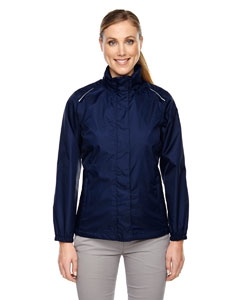 Core 365 78185 Ladies&#39; Climate Seam-Sealed Lightweight Variegated Ripstop Jacket