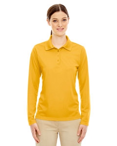 Core 365 78192 Ladies&#39; Pinnacle Performance Long-Sleeve Piqu&#233; Polo