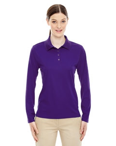 Core 365 78192 Ladies&#39; Pinnacle Performance Long-Sleeve Piqu&#233; Polo