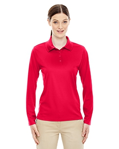 Core 365 78192 Ladies&#39; Pinnacle Performance Long-Sleeve Piqu&#233; Polo