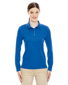 Core 365 78192 Ladies&#39; Pinnacle Performance Long-Sleeve Piqu&#233; Polo