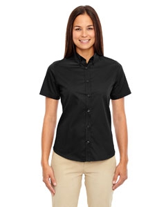 Core 365 78194 Ladies&#39; Optimum Short-Sleeve Twill Shirt