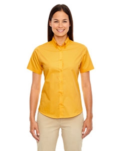 Core 365 78194 Ladies&#39; Optimum Short-Sleeve Twill Shirt