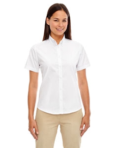 Core 365 78194 Ladies&#39; Optimum Short-Sleeve Twill Shirt