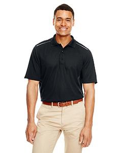 Core 365 88181R Men&#39;s Radiant Performance Piqu&#233; Polo withReflective Piping