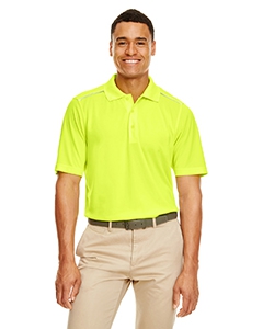 Core 365 88181R Men&#39;s Radiant Performance Piqu&#233; Polo withReflective Piping